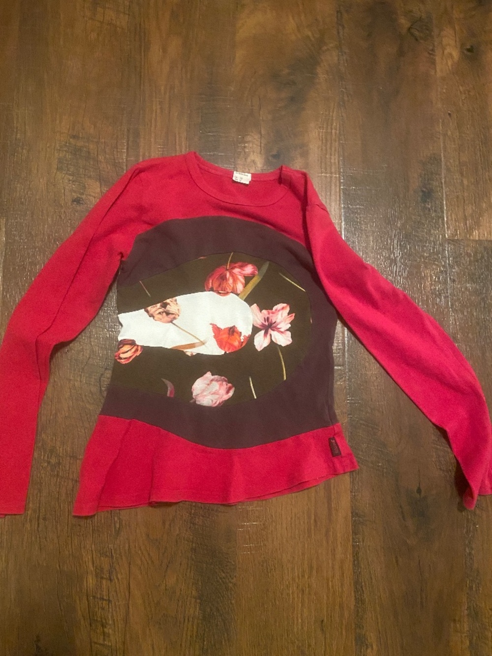 Jottum Girls Cotton Blouse Top Sz 10-12 Y fall Winter Casual